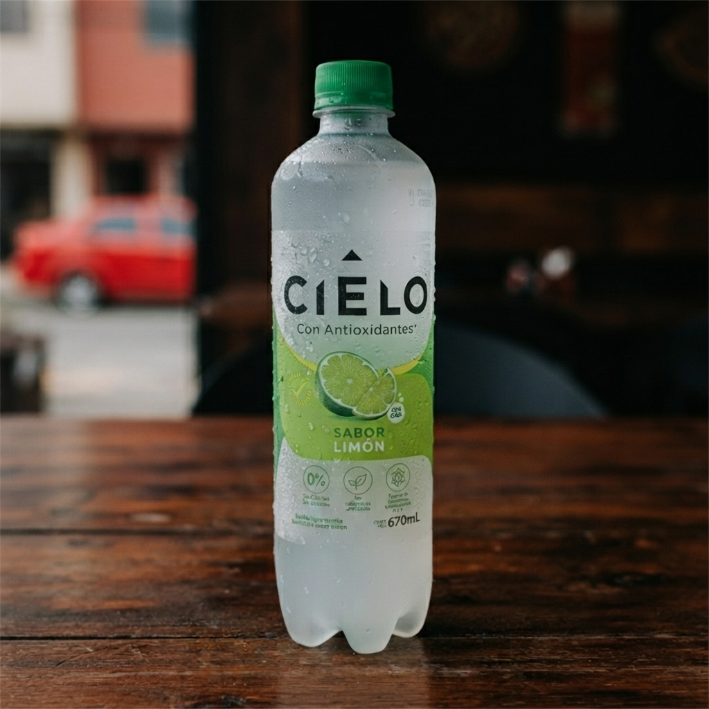 Agua saborizada Limon